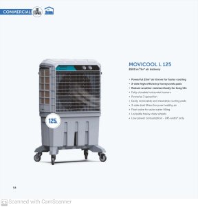 Symphony 125 Liter Air Cooler