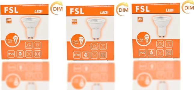 Led Dimmer Spot Lamp GU10  6.5W  FSL