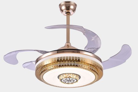 LED Ceiling Fan Light MD-FLD0265RF-Y Series