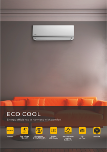 Welkin Air Condition ECO Cool Inverter Model 36000 BTU