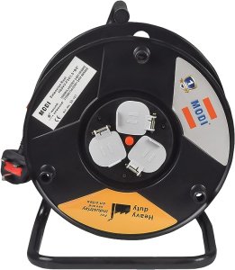 MODI Cable Reel Heavy Duty 50Mtr Extension 3 * 1.5mm
