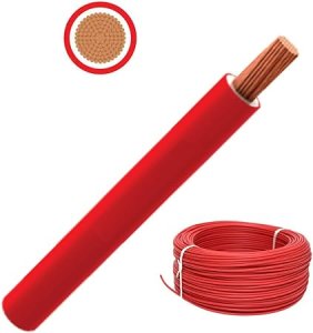 4mm x 1c  Red 100 yard RR