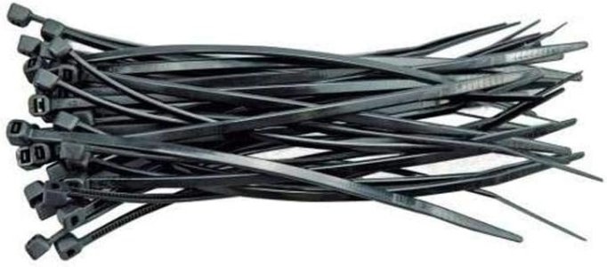 Cable Ties 100pcs Black 150x2.5mm