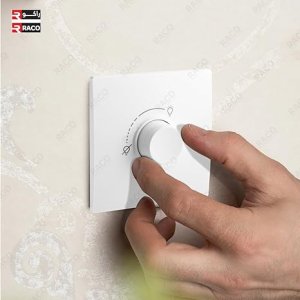 1 Gang 5 to 300 Watts -Incandescent or 5 to 75 Watts Led Dimmer -100-230 Volts - 50/60 HZ -Matt White