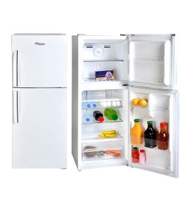 Super General 255L Double Door Refrigerator, White – SGR255W