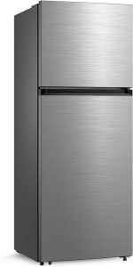 Midea 645L Gross Top Mount Double Door Refrigerator MDRT645MTE46, Silver