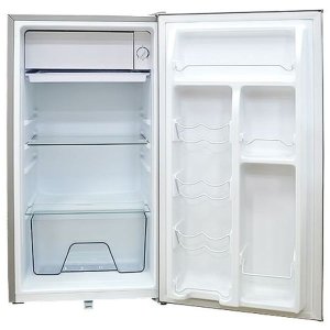 Akai Refrigerator 90L Single Door, Silver/Grey – RFMA-K90DS