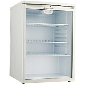 Westpoint Upright Showcase Refrigerator 150 Liters, White – WPKN-1519ER