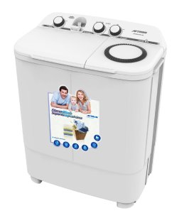 AFTRON WASHING MACHINE - SEMI AUTOMATIC AFW76100X