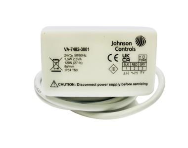 JOHNSON CONTROLS ACTUATOR VA-7482-3001 24VAC/VDC, 6mm, 120N