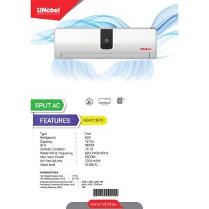 NOBEL 1.5TR SPLIT UNIT - NSAC18PX