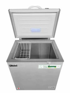 Nobel Chest Freezer 150 Liters, Silver – NCF171RH