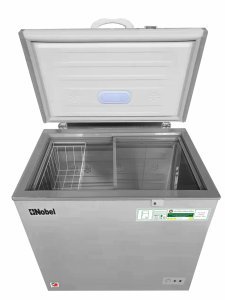 Nobel Chest Freezer 200 Liters, Silver – NCF216RH