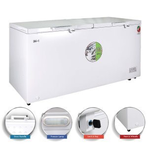 Nobel Chest Freezer 508 Litres, White – NCF625