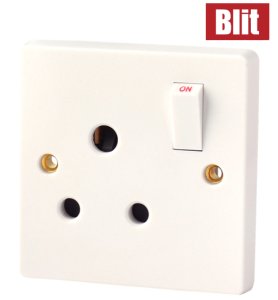 BLIT SWITCH SOCKET 15A 250V(SINGLE)