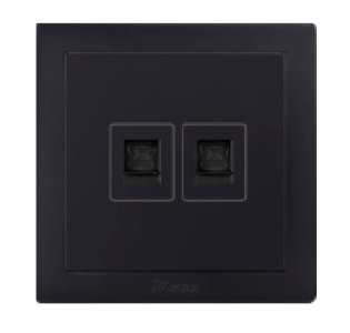 V-MAX  DOUBLE DATA SOCKET-BLACK SERIES