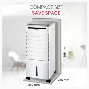 Nobel Air Cooler, 6L Water Tank, 3-Speed, NAC30R White
