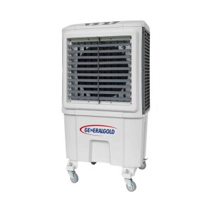 General Gold Evaporative Swamp Cooler, 55L Portable Desert Air Cooler with Wheels