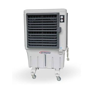 General Gold Industrial Evaporative Air Cooler 60L Tank, 5000 CFM, Portable with Wheels