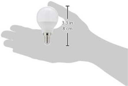 Narken 4 Pieces/Pack G45 3W E14 Warm White 3000K LED Power Saving Round Lamp Bulb Light 560LM 220-240V 50-60HZ