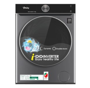 Terim 10kg Front Load Fully Automatic Washing Machine, 1400 RPM, Direct Drive Inverter Motor, 14 Programs