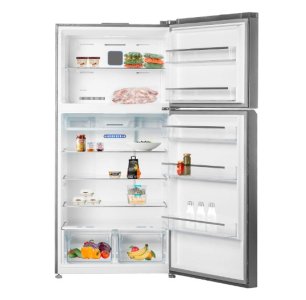 Terim 600 Liters Top Mount Refrigerator with No Frost Technology, Multi Airflow Design & Chill Zone, Stainless Steel Finish, 1 Year Warranty