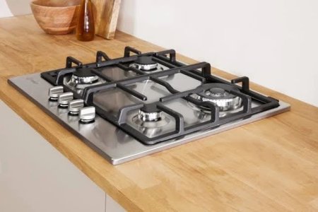Indesit Gas hob Built-in | Class - | 4 gas burners, Electronic ignition, Enamelled grids