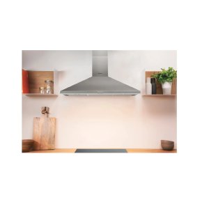 Indesit 90 cm Built-In Chimney Hood, Stainless Steel