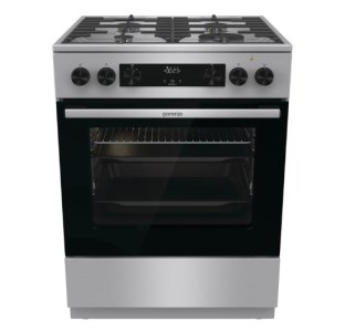 Gorenje 60cm Freestanding Combination Cooker, 71 Litres Multifunction Oven With Fan