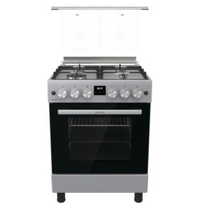 Gorenje 60 cm Freestanding Combi Cooker – 4-Burner Gas Hob & 71L Fan-Assisted Electric Oven