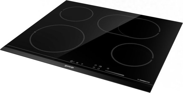 Gorenje 60 cm Built In Electric/Glass Ceramic Hob, Made In Solvenia, Black, Ecs648Bcsc