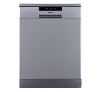 Gorenje Freestanding Dishwasher – 14 Place Settings, 6 Programs, Half Load Function, Stainless Steel Tub, Silver Finish