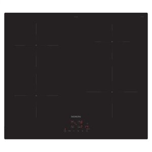 Siemens iQ100 Built-In 4-Zone Induction Ceramic Hob, EU611BEB5E (5.1 x 59.2 x 52.2 cm