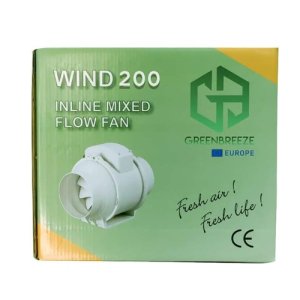GREENBREEZE WIND 100 Mixed Flow Duct Fan, 4