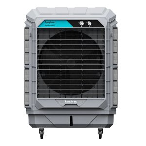 Symphony 100 Liter Commercial Air Cooler, 3-Speed Evaporative, 26 m Air Throw, Weather resistant body Movicool XL100 – 1 Year Warranty.