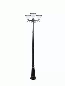 Solar Splicing Pole Garden Light (SPL-07/260-3) | 7Ah 3.2V LiFePO4 Battery x3 | 3000K/6000K CCT | IP65 Waterproof |